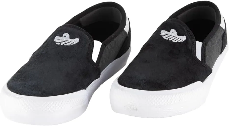 Adidas Shmoofoil Slip On Shoes - Core Black/Grey/White - 6.5