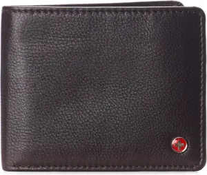 Alpine Swiss RFID Connor Passcase Bifold Wallet For Men Leather Comes in a Gift Box