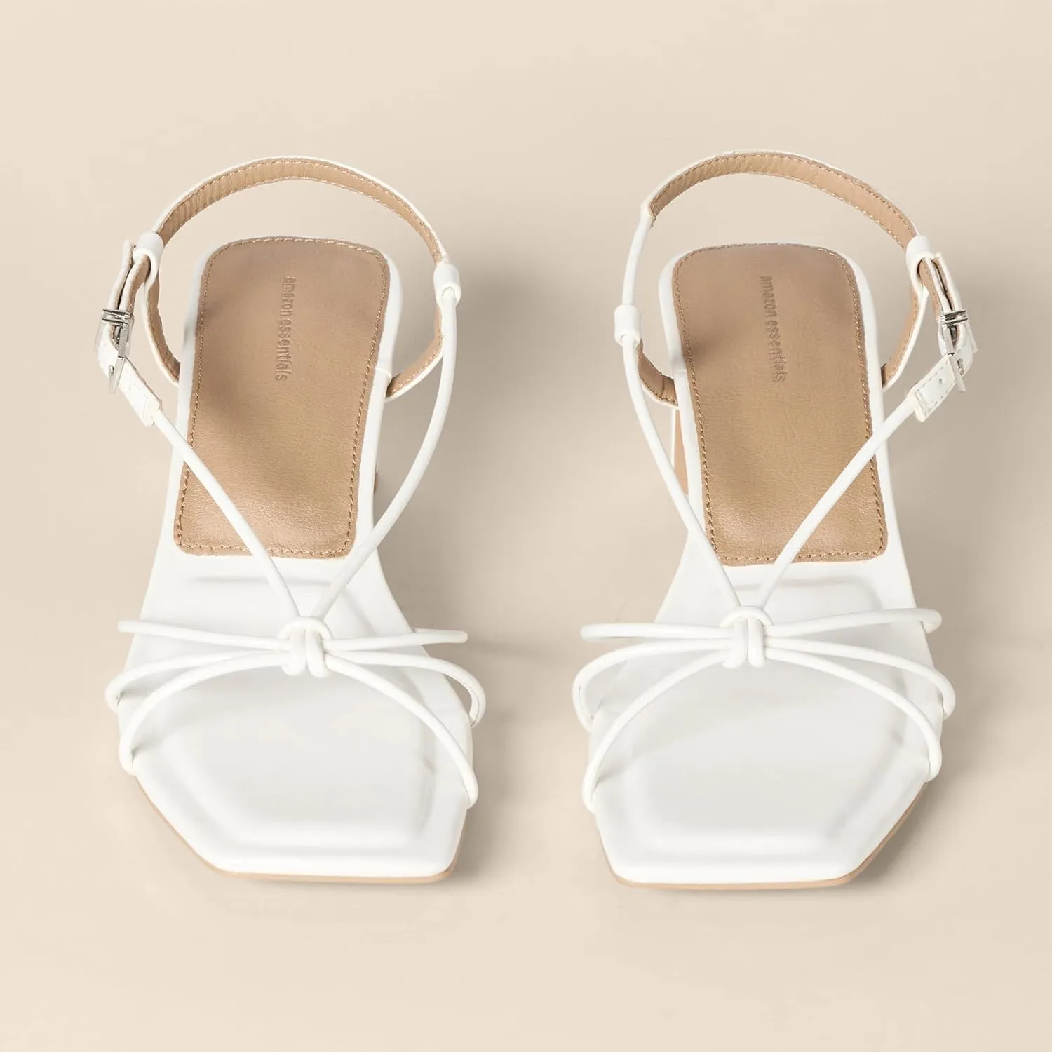 Amazon Essentials Women's Strappy Block Heel Sandals