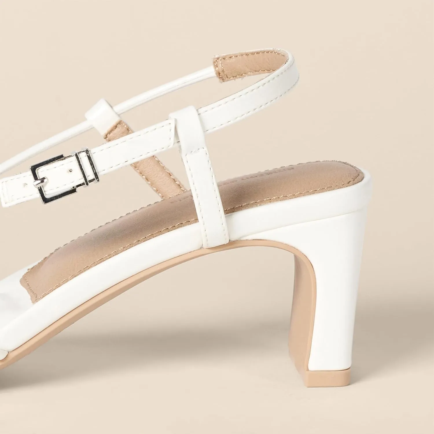 Amazon Essentials Women's Strappy Block Heel Sandals