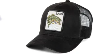 Ashen Fane Faux Suede Polyester Blend Animal Patch 5 Panel Classic Adjustable Mesh Back Trucker Hat