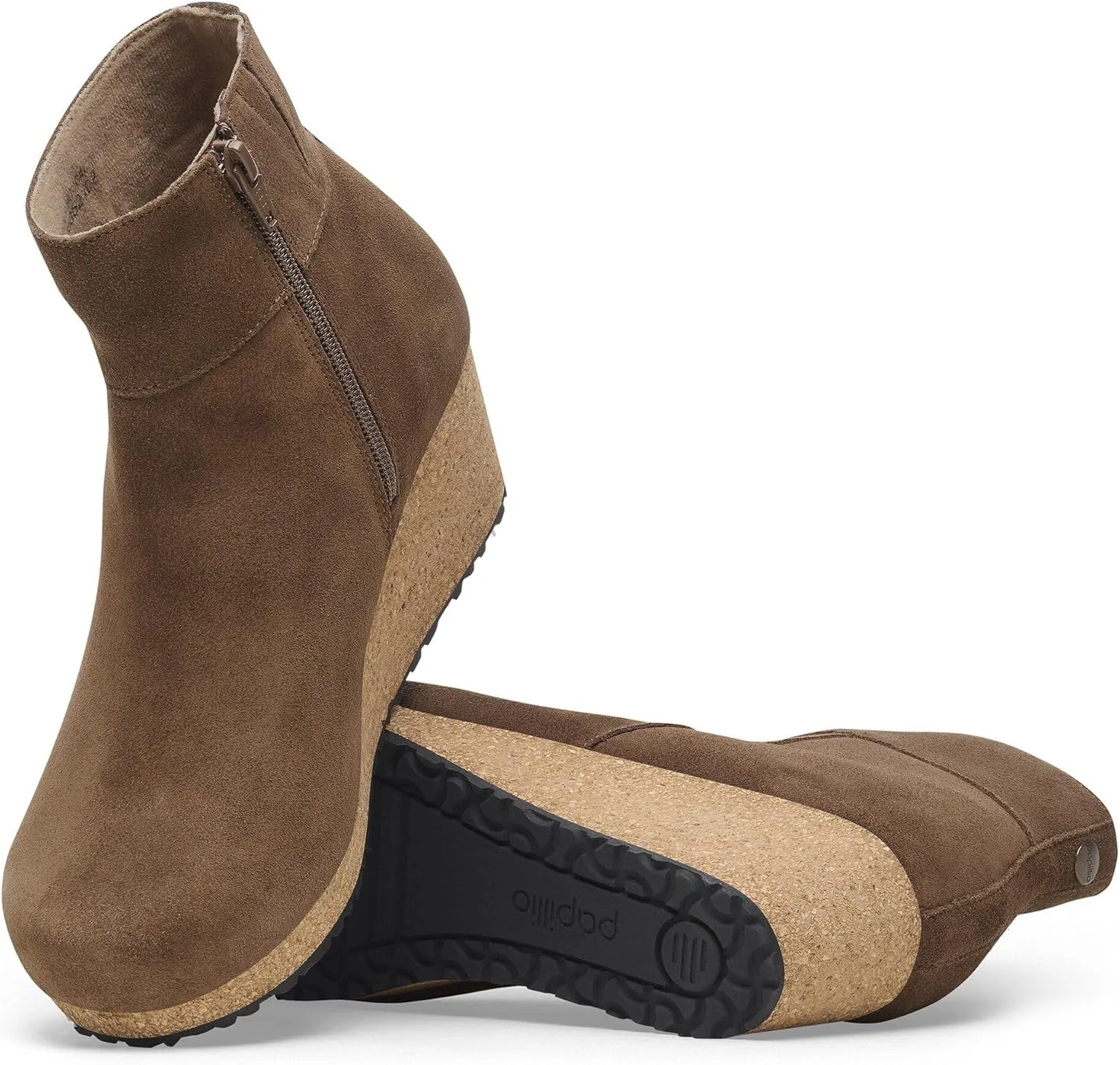 Birkenstock London Shearling Suede Leather Shoes