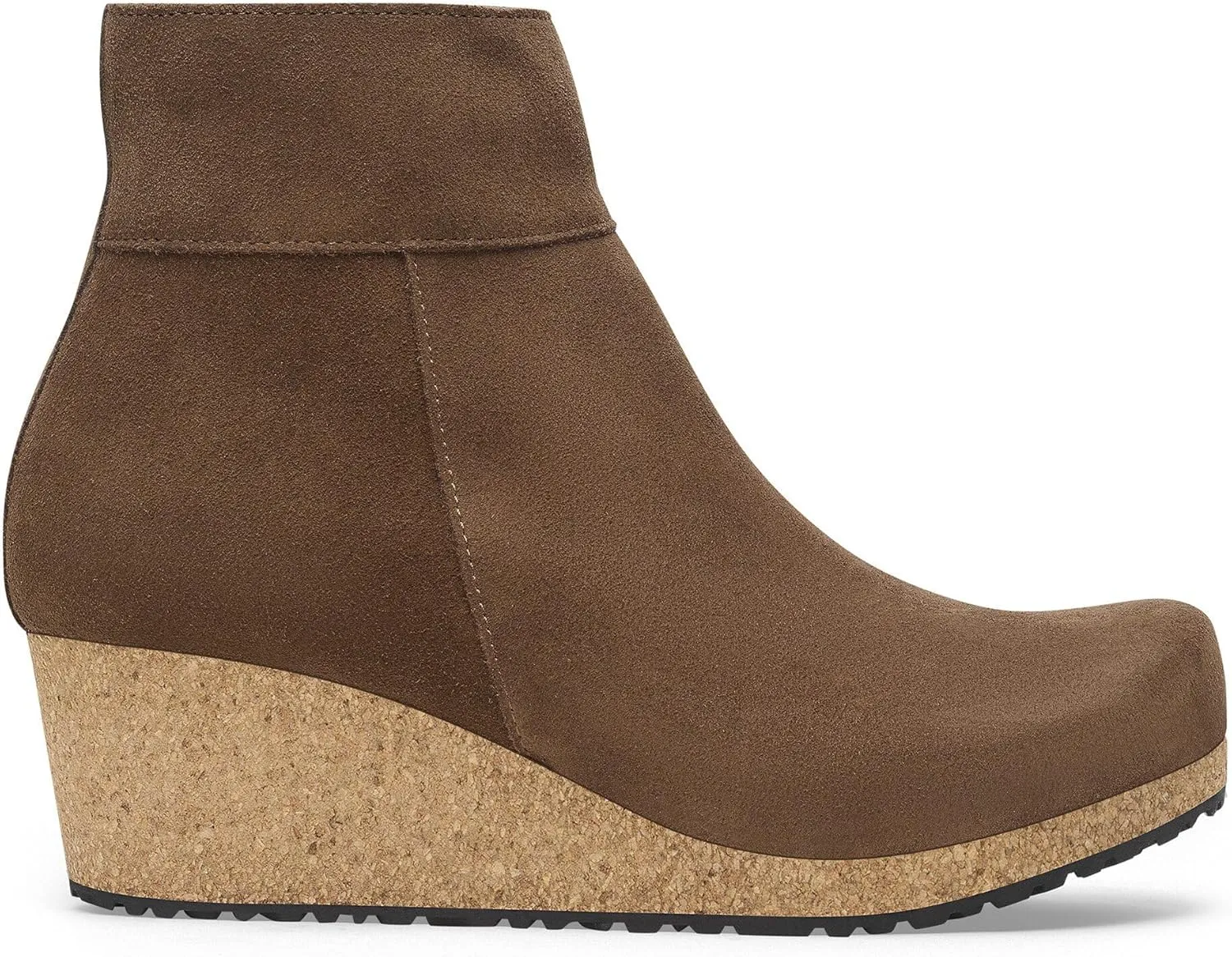Birkenstock London Shearling Suede Leather Shoes