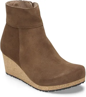 Birkenstock London Shearling Suede Leather Shoes