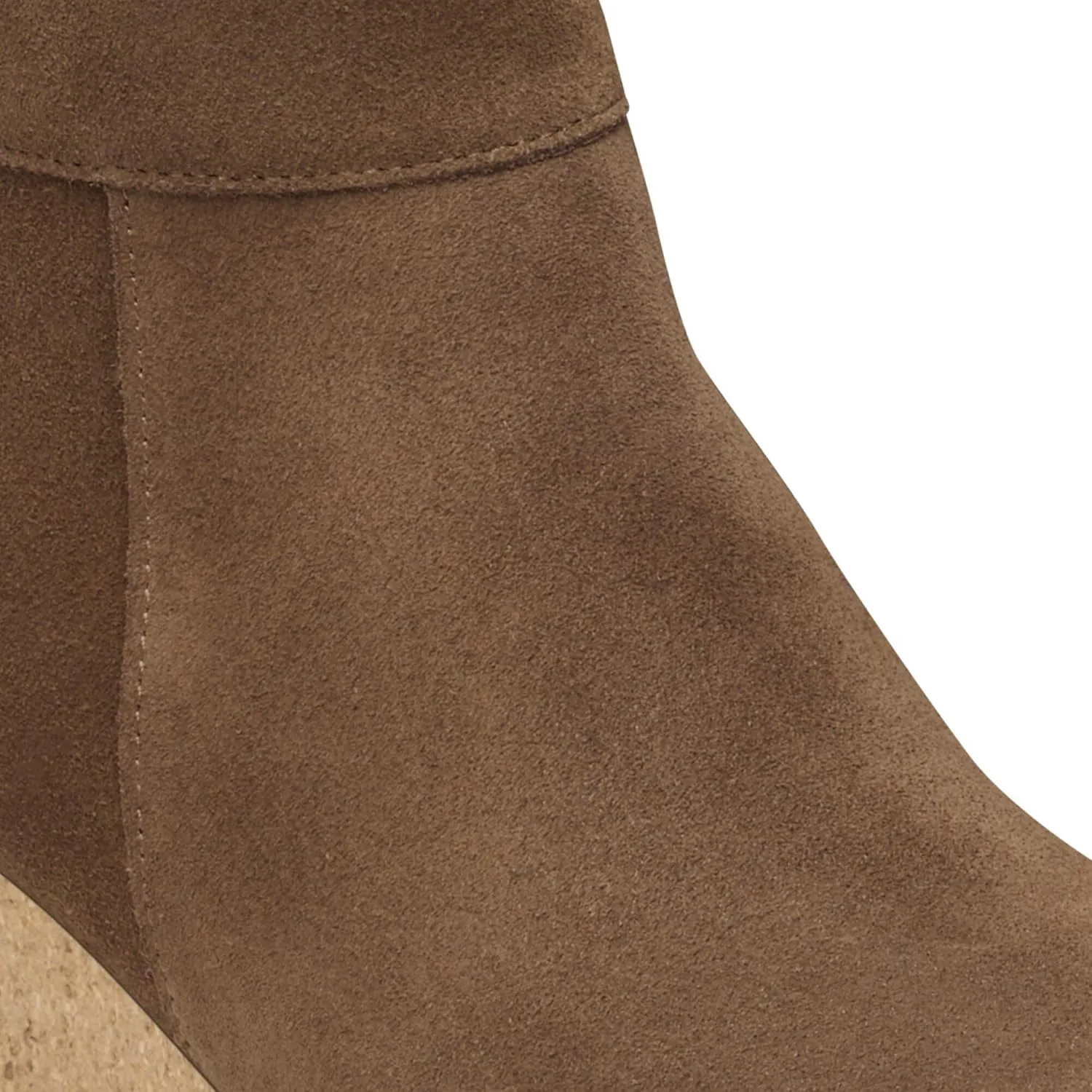 Birkenstock London Shearling Suede Leather Shoes