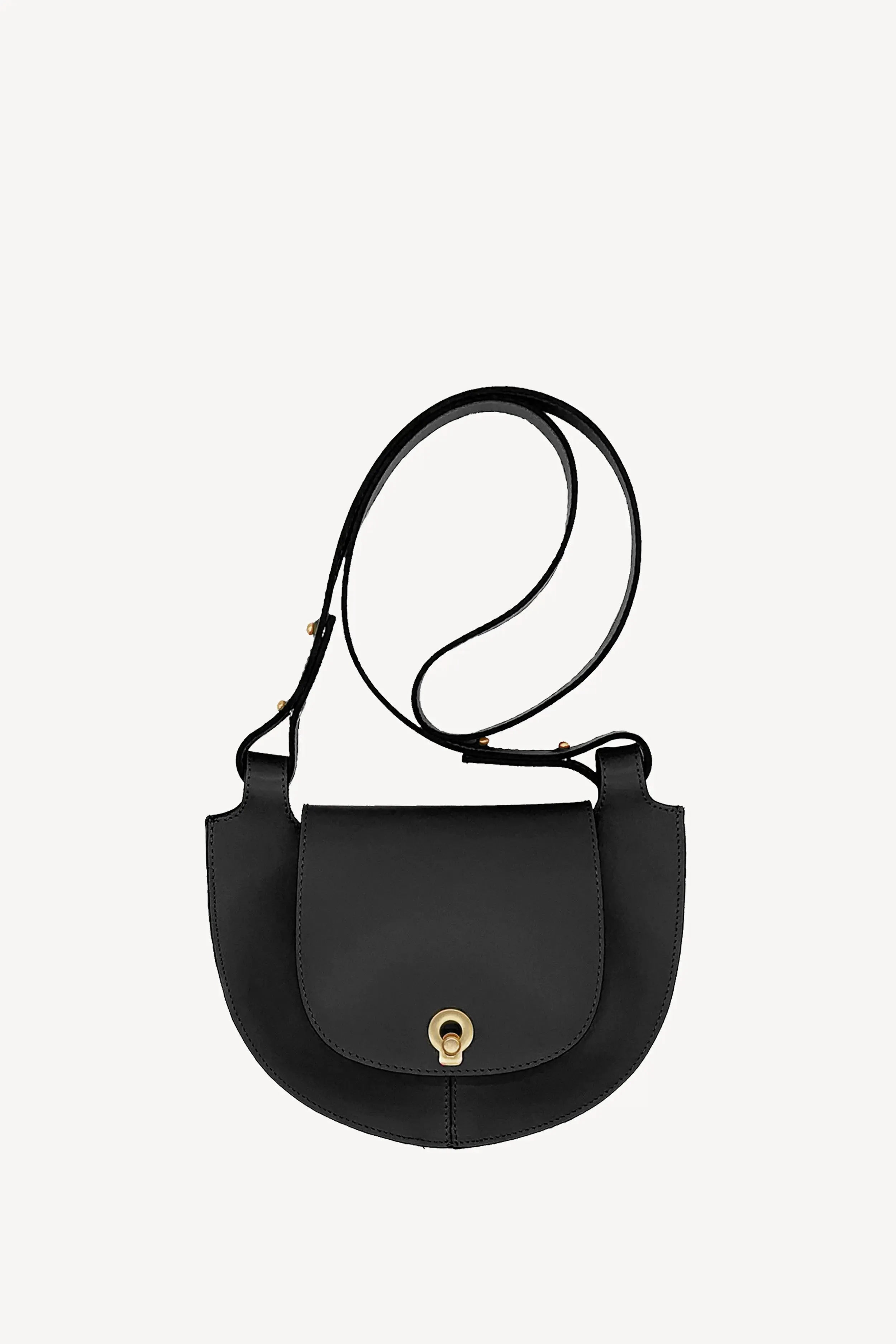 Black Satchel Clutch