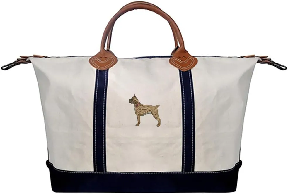 Boxer Ears Up Overnight Bag