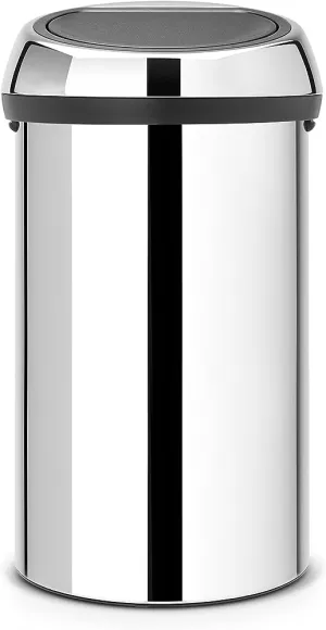 Brabantia Touch Bin - 60 Liters, Brilliant Steel