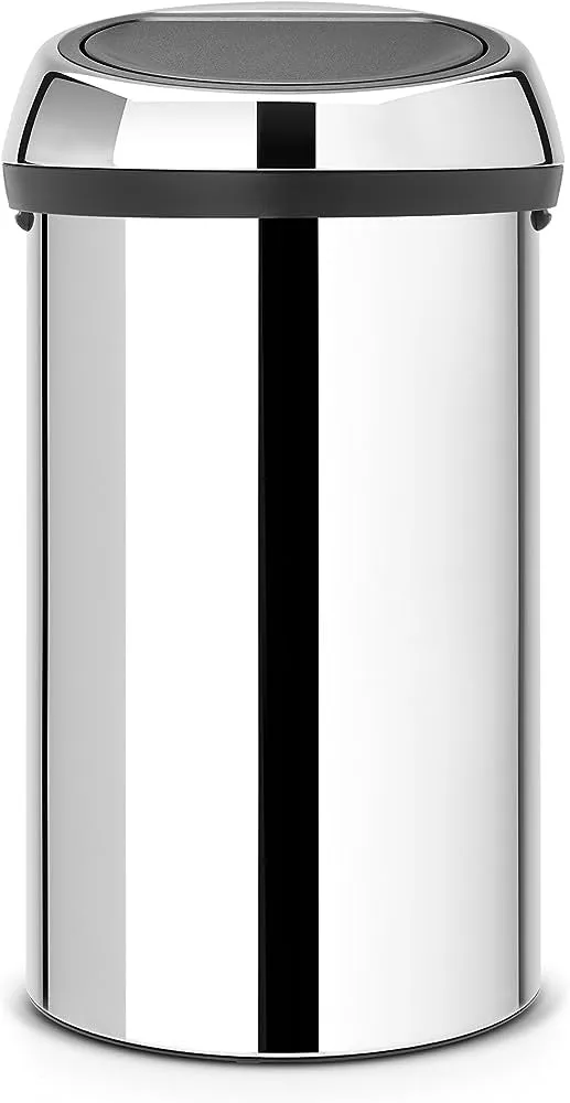 Brabantia Touch Bin - 60 Liters, Brilliant Steel