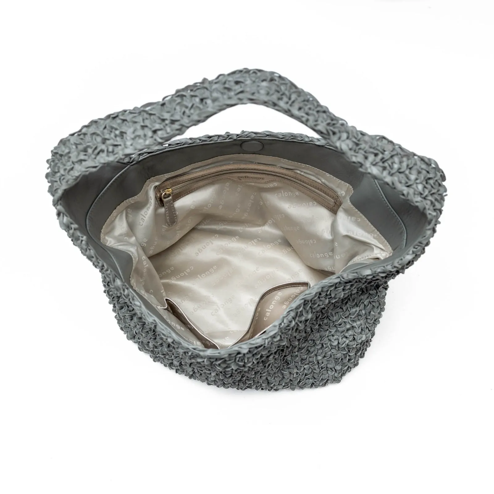 CA 1577 - HOBO BAG - BLUE GREY