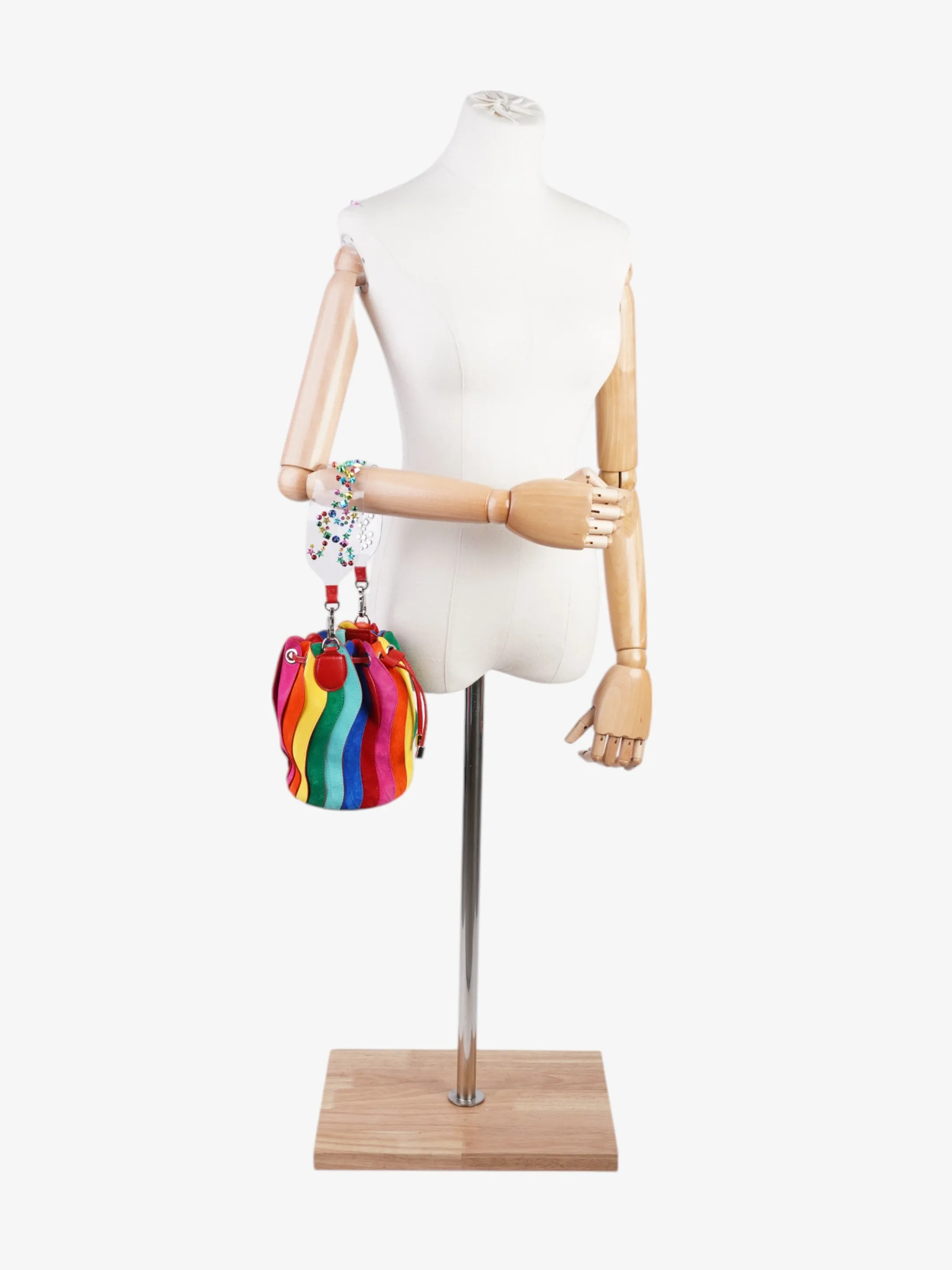 Christian Louboutin Marie Jane Multicoloured Suede