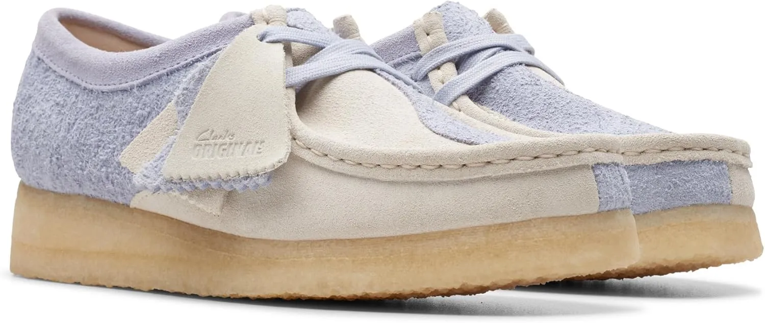 Clarks Women's Wallabee Cloud Grey Combination