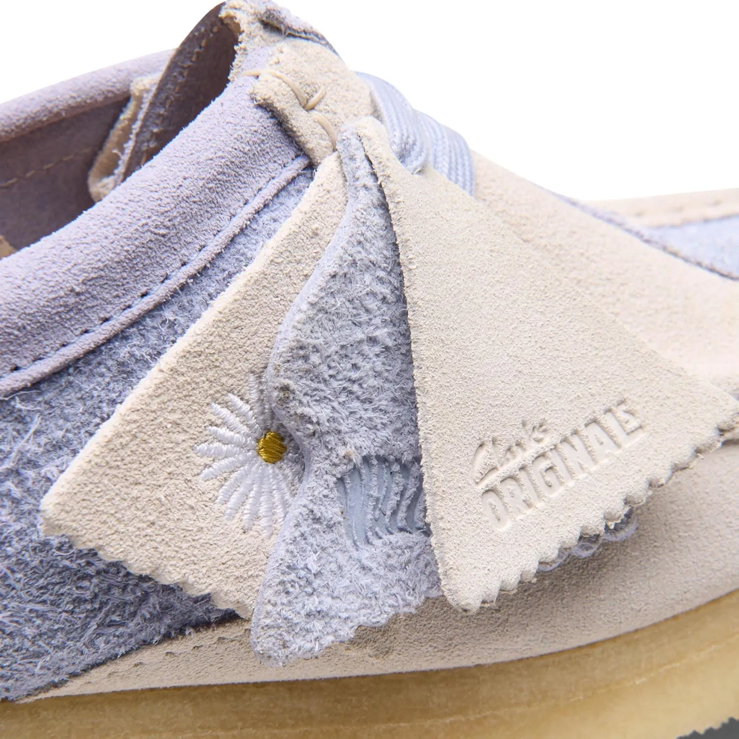 Clarks Women's Wallabee Cloud Grey Combination