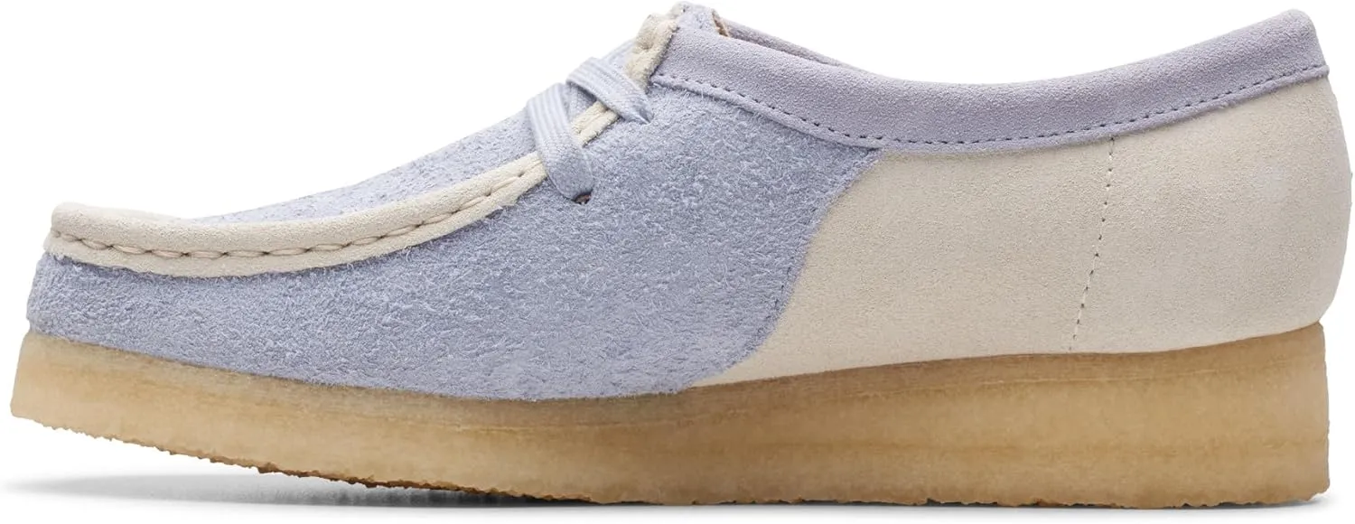 Clarks Women's Wallabee Cloud Grey Combination