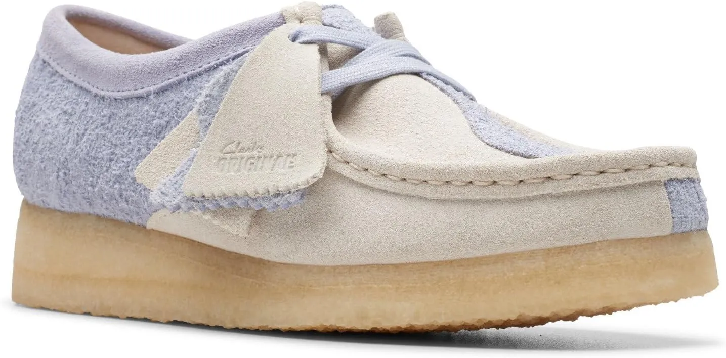 Clarks Women's Wallabee Cloud Grey Combination