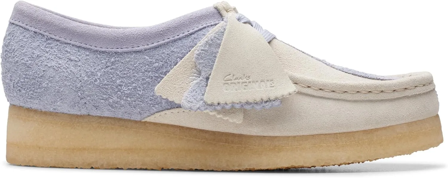 Clarks Women's Wallabee Cloud Grey Combination