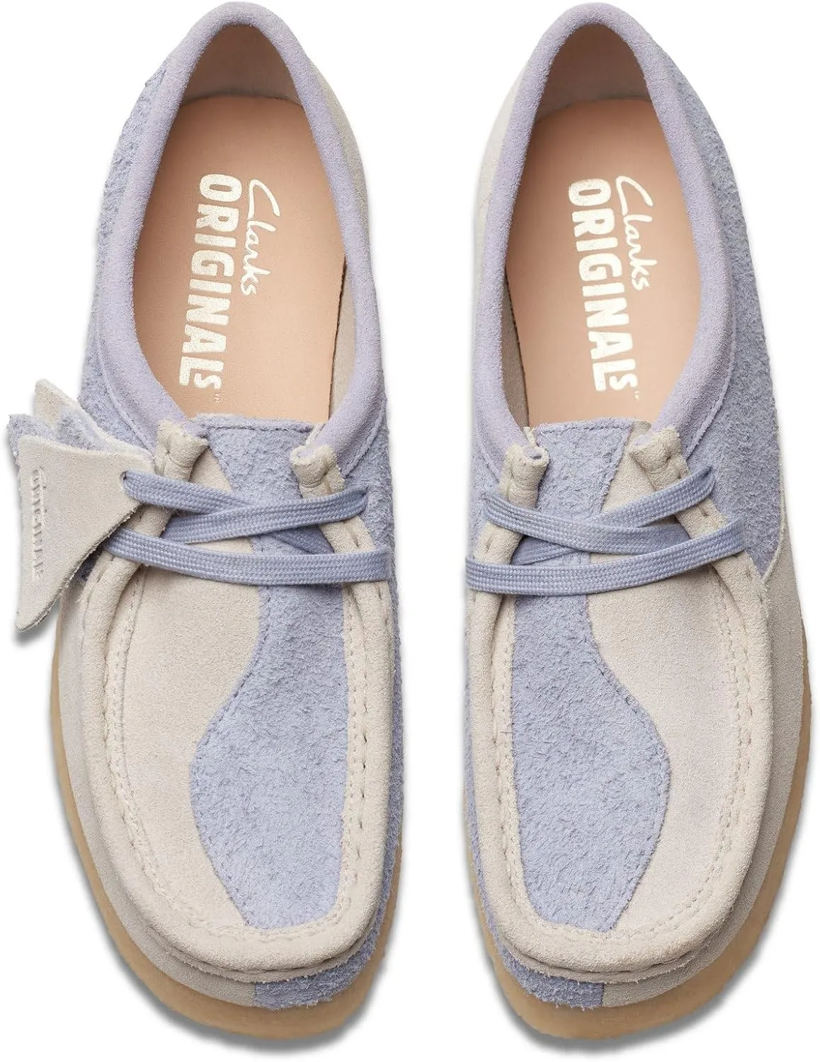 Clarks Women's Wallabee Cloud Grey Combination