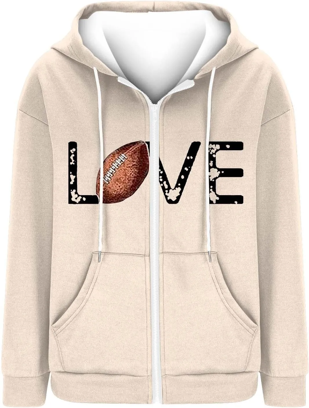 Country Concert Outfits For Women Neck Sweatshirt Loose Casual Pullover Top Fall Teen Girls Preppy Womens Zip Up
