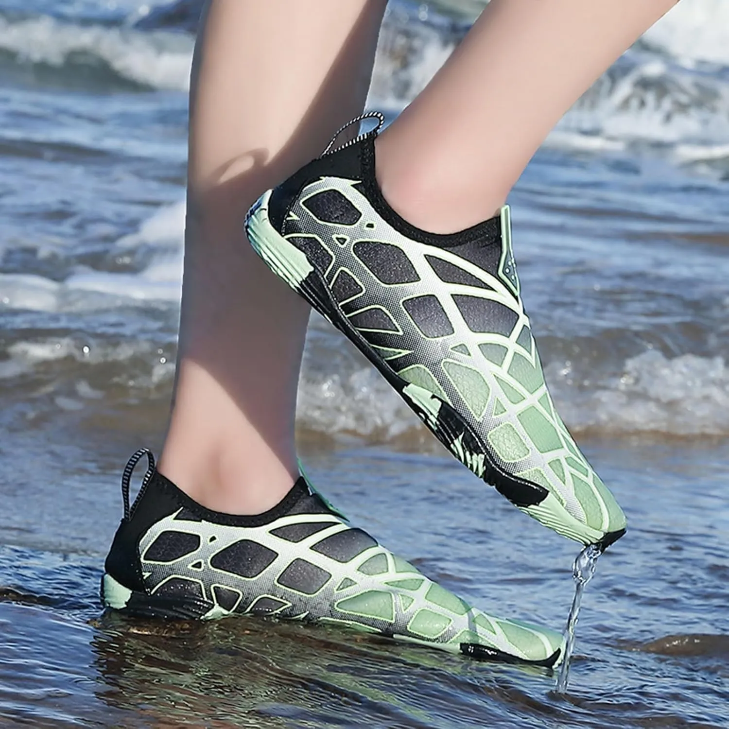 Couples Walking Outdoor Sports Non Slip Beach Fishing Shoes Men's and Women's Mountaineering Sneaker Boots for Women