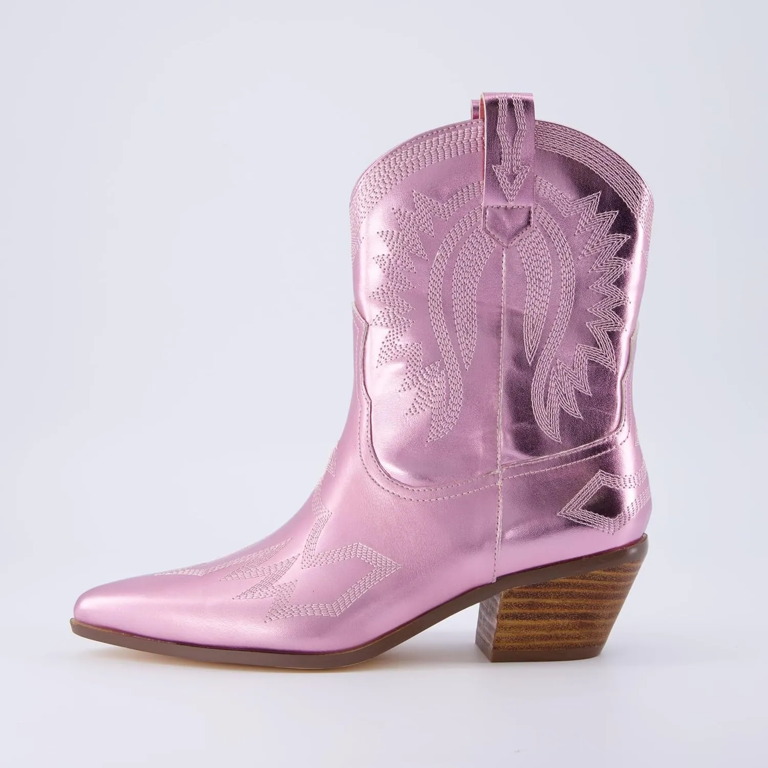 CUSHIONAIRE Women's Leon Western boot  Memory Foam, Wide Widths Available