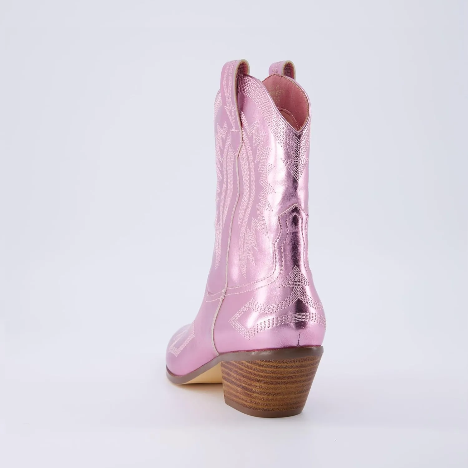 CUSHIONAIRE Women's Leon Western boot  Memory Foam, Wide Widths Available