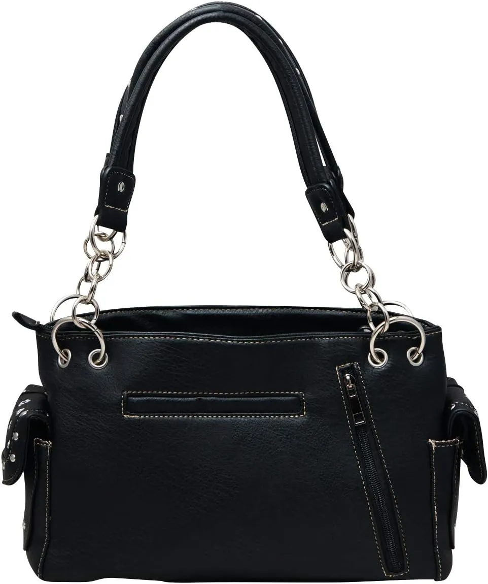 Dog Paw Print Handbag Women Shoulder Purse Western Style