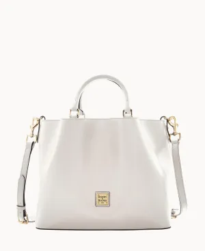 DOONEY & BOURKE SAFFIANO LEATHER BARLOW BAG