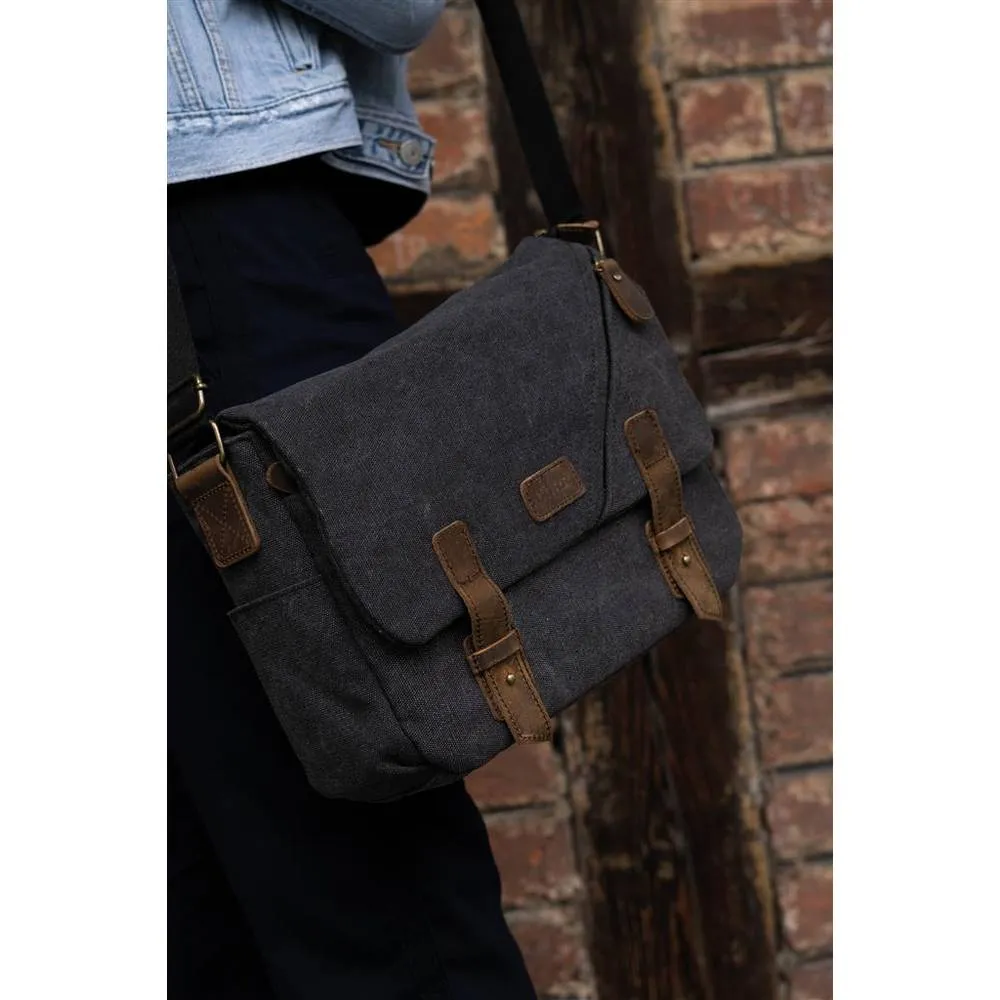 Dorr Amsterdam Camera Shoulder Bag - Medium - Dark Grey