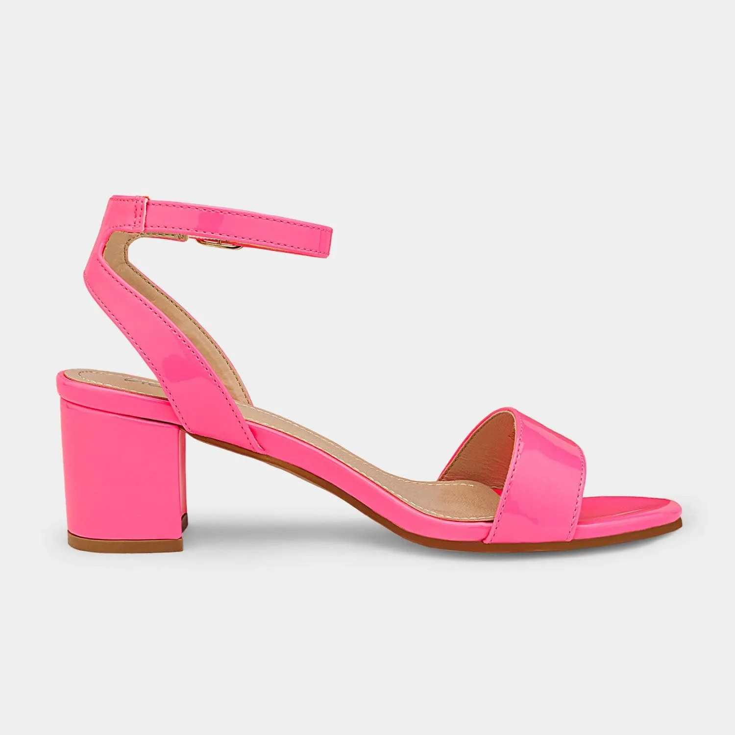 DREAM PAIRS Women's Open Toe Ankle Strap Low Block Chunky Heels Sandals Party Dress Pumps Shoes