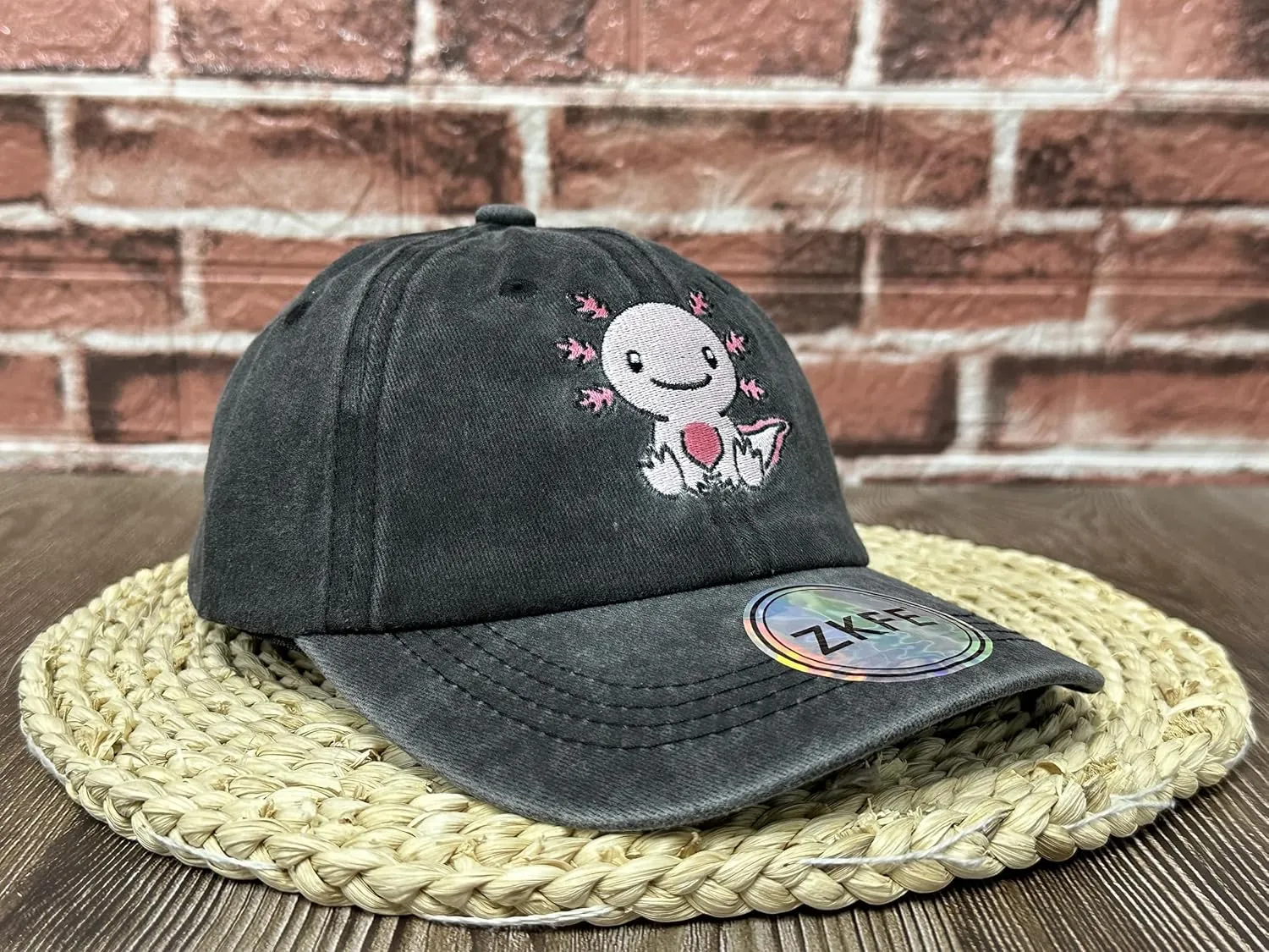 Embroidered Animal Baseball Hats for Boy and Girl