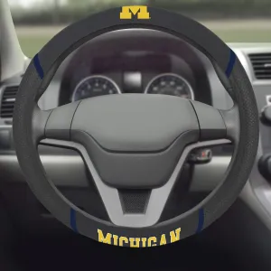 Fanmats 14822 Michigan Steering Wheel Cover, 15 x 15
