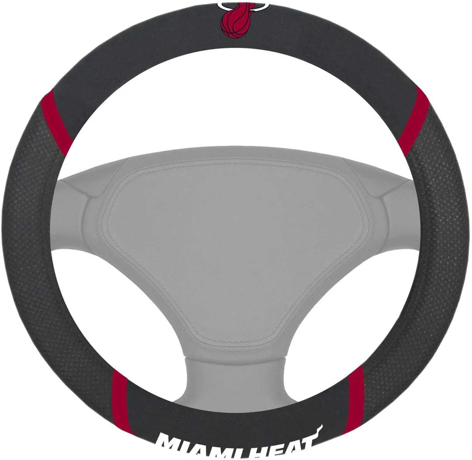 FANMATS NBA Unisex-Adult Embroidered Steering Wheel Cover