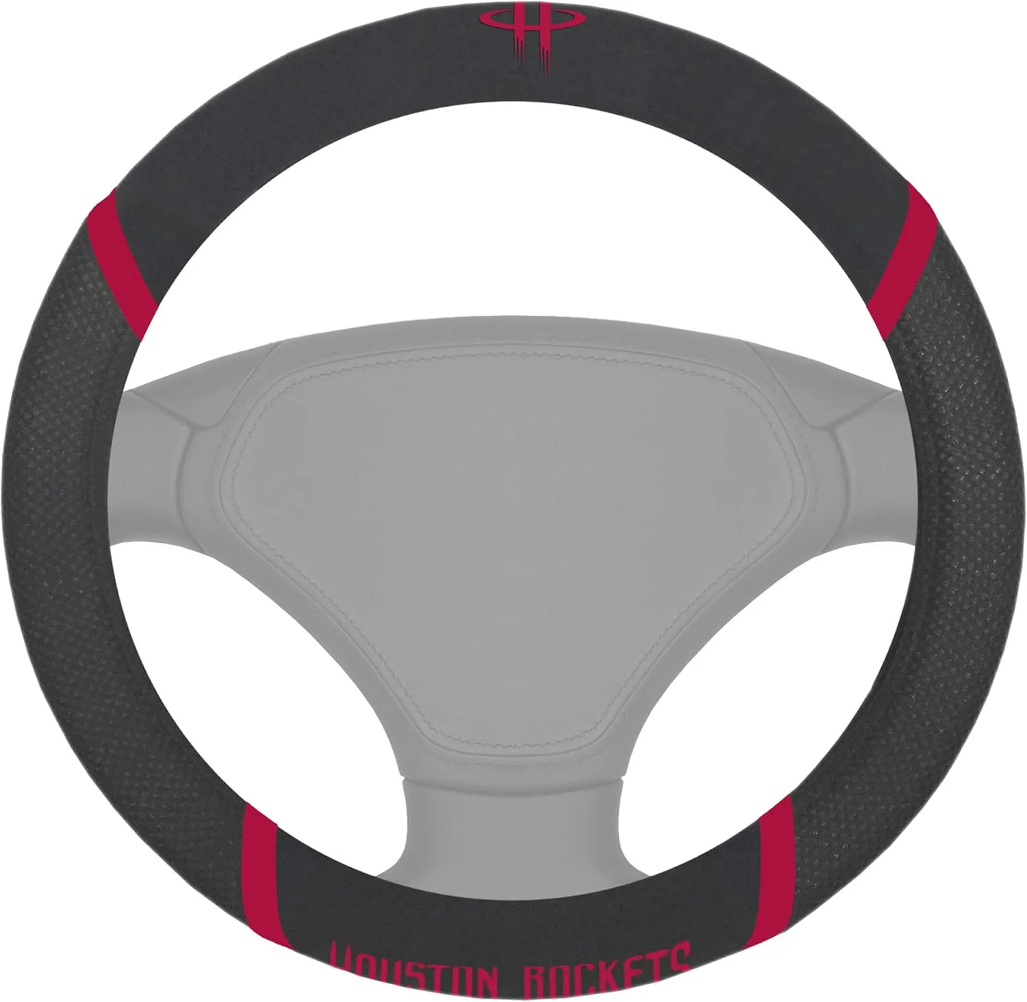 FANMATS NBA Unisex-Adult Embroidered Steering Wheel Cover