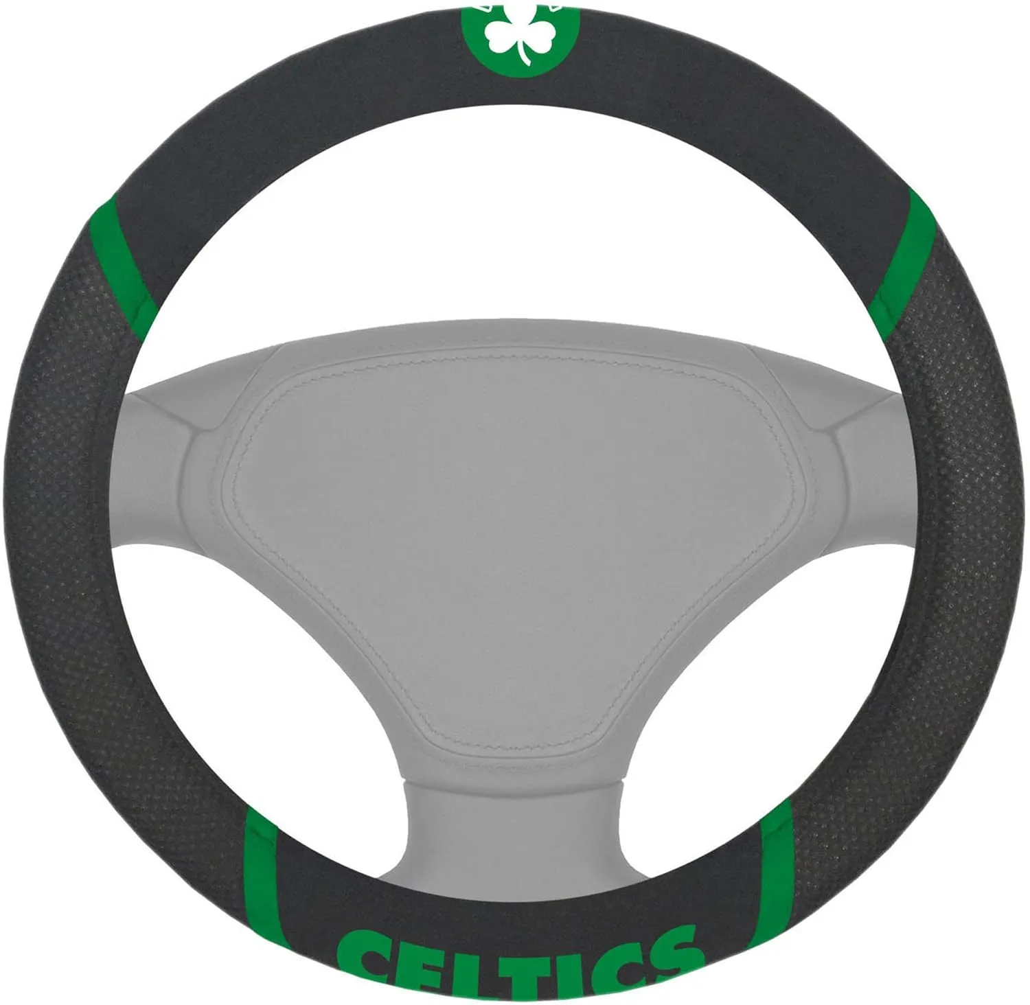 FANMATS NBA Unisex-Adult Embroidered Steering Wheel Cover