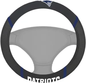 FANMATS NFL Unisex-Adult Embroidered Steering Wheel Cover