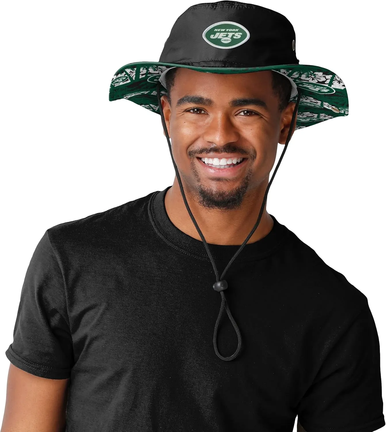 FOCO Men's NFL Team Logo Sport Outdoor Sun Bucket Boonie Hat