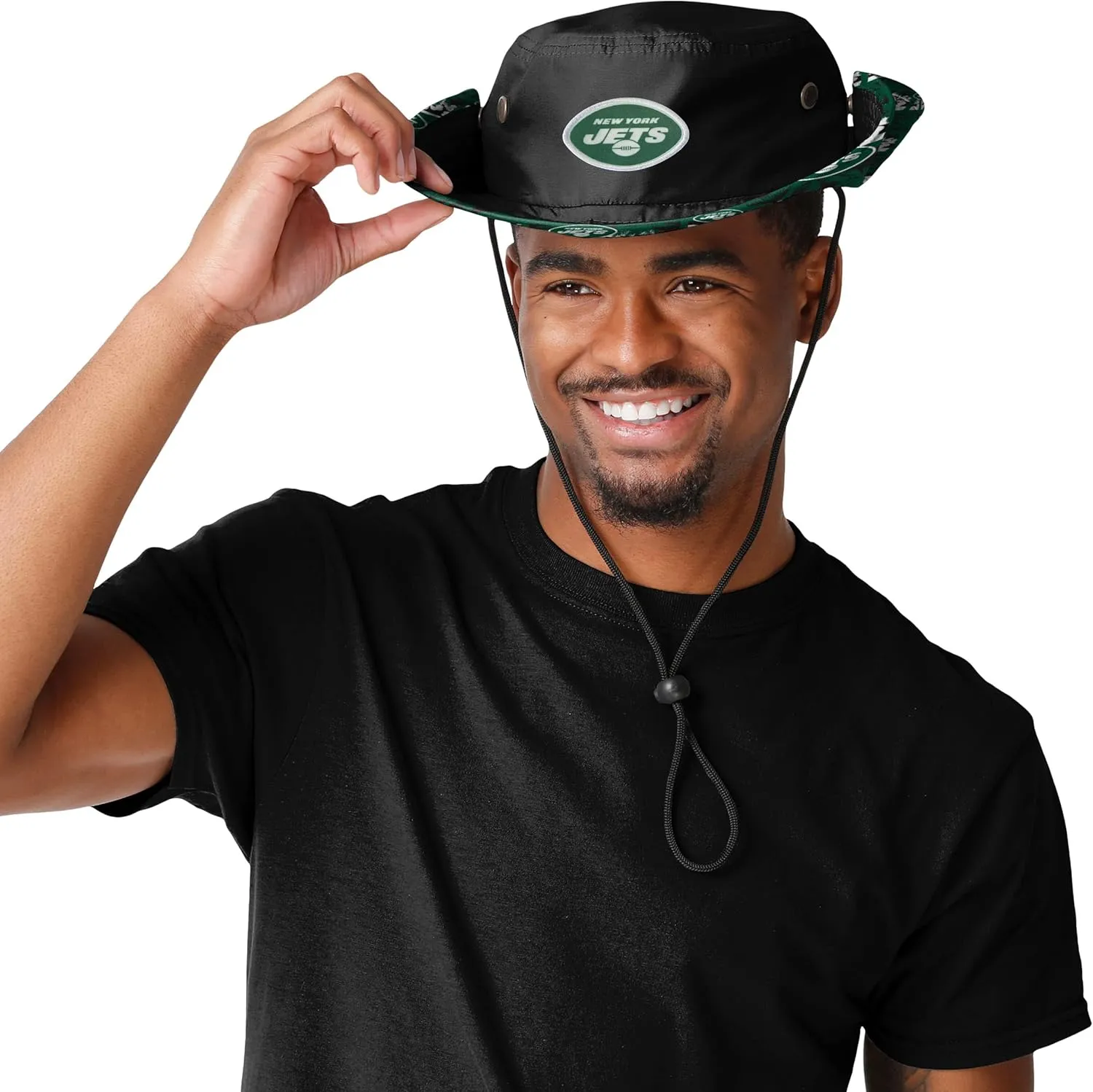 FOCO Men's NFL Team Logo Sport Outdoor Sun Bucket Boonie Hat