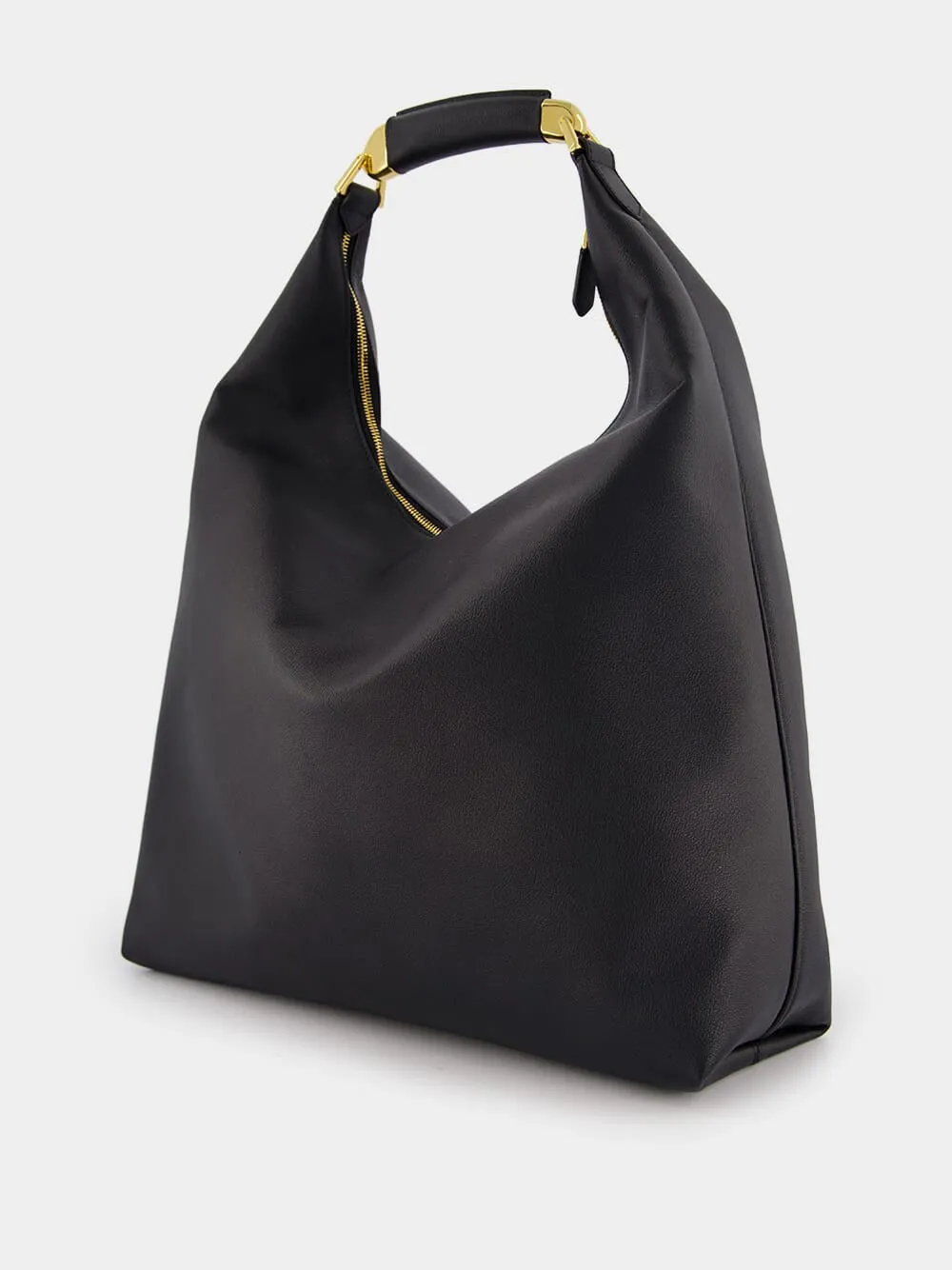 Grain Leather Bianca Large Hobo