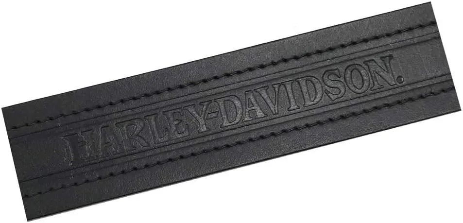 Harley-Davidson Men's Road Trip H-D Genuine Leather Belt - Antique Nickel Buckle
