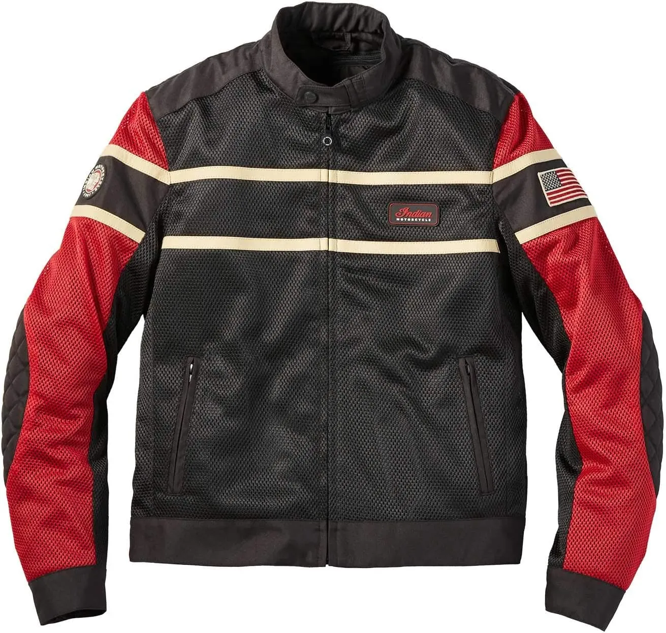 Indian Motorcycle Men's Arlington Mesh Jacket, Black - 3XL