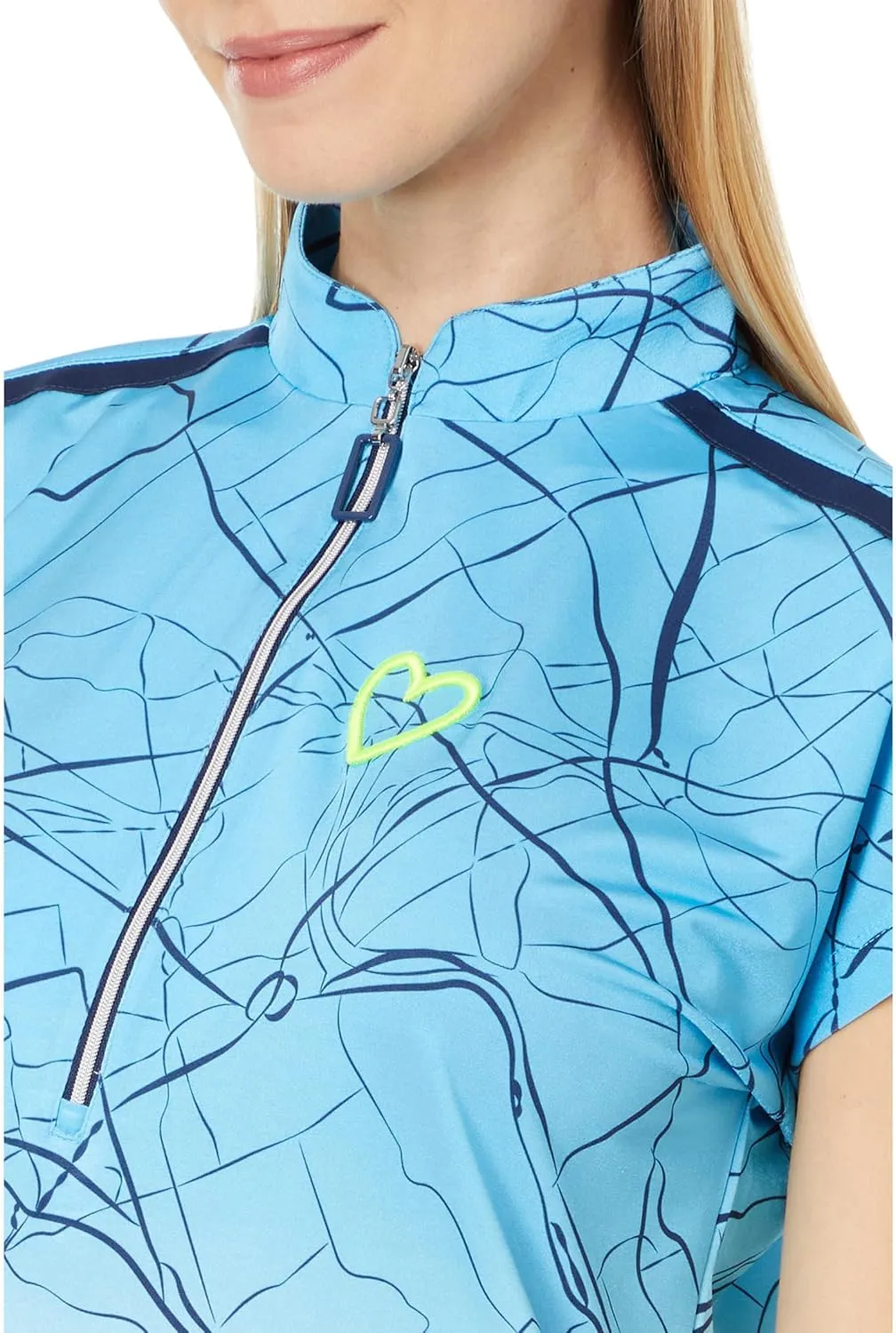 Jamie Sadock Women's Runaway Heart Short Sleeve Top