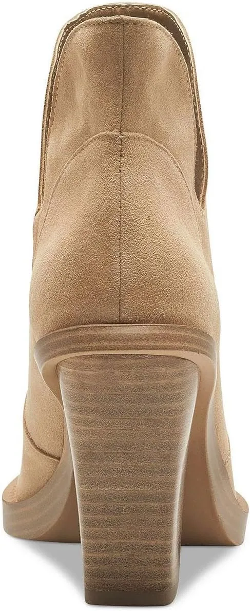 Jessica Simpson Womens Leeshi Cut-Out Pointed Toe Ankle Boots
