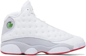 Jordan Men's 13 Retro Wolf Grey White/True Red-Wolf Grey (414571 160) - 11.5