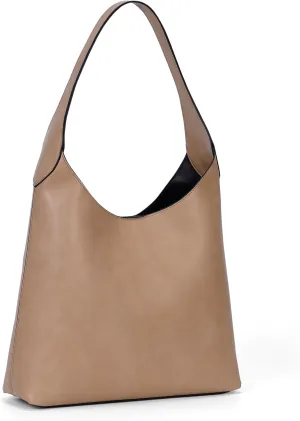 JQWYGB Hobo Bags Slouchy Tote Bag for Women Vegan Leather Shoulder Work Bag Designer Handbag Trendy Slouch Purse