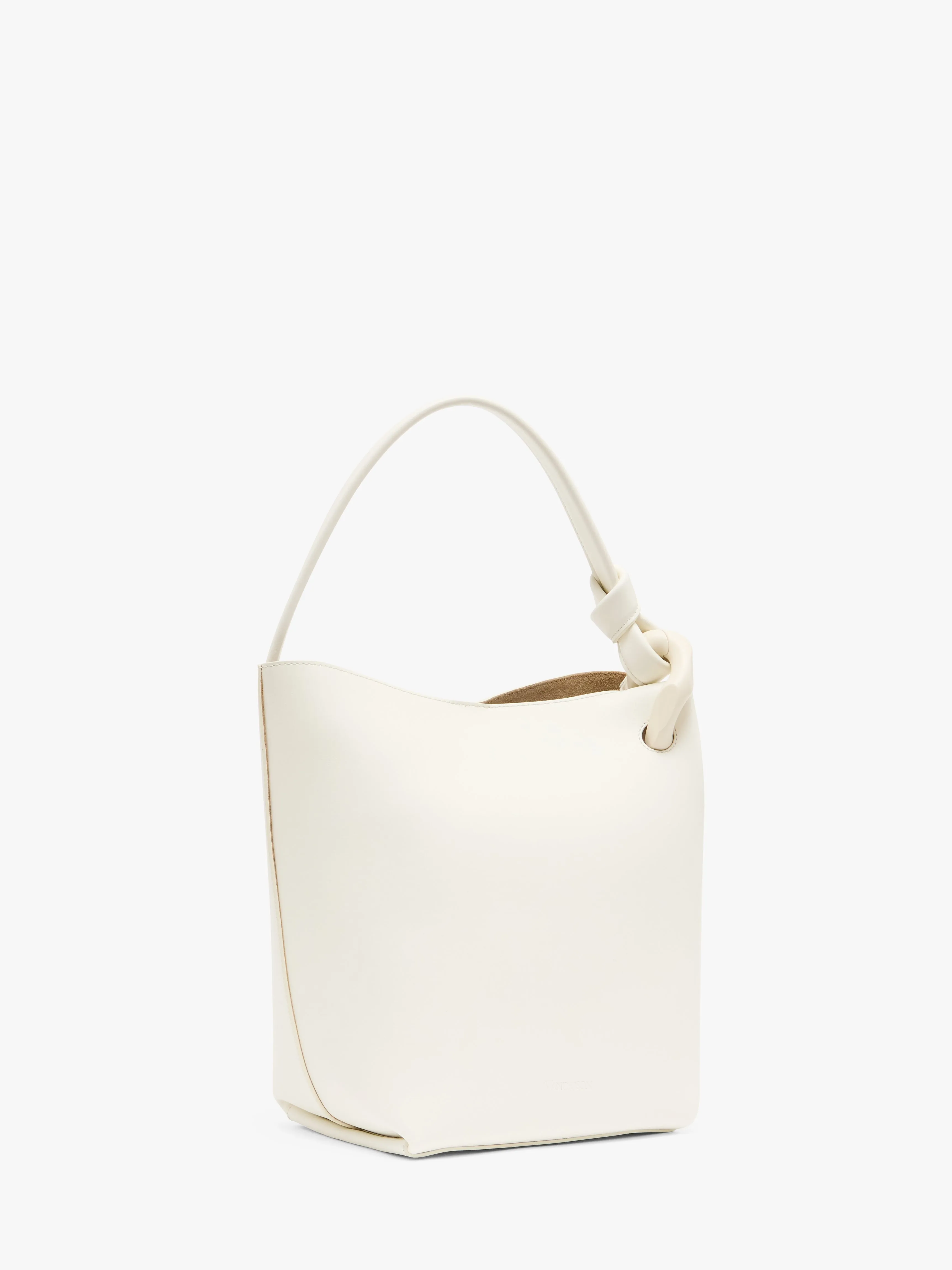 JWA CORNER BUCKET - LEATHER TOP HANDLE BAG