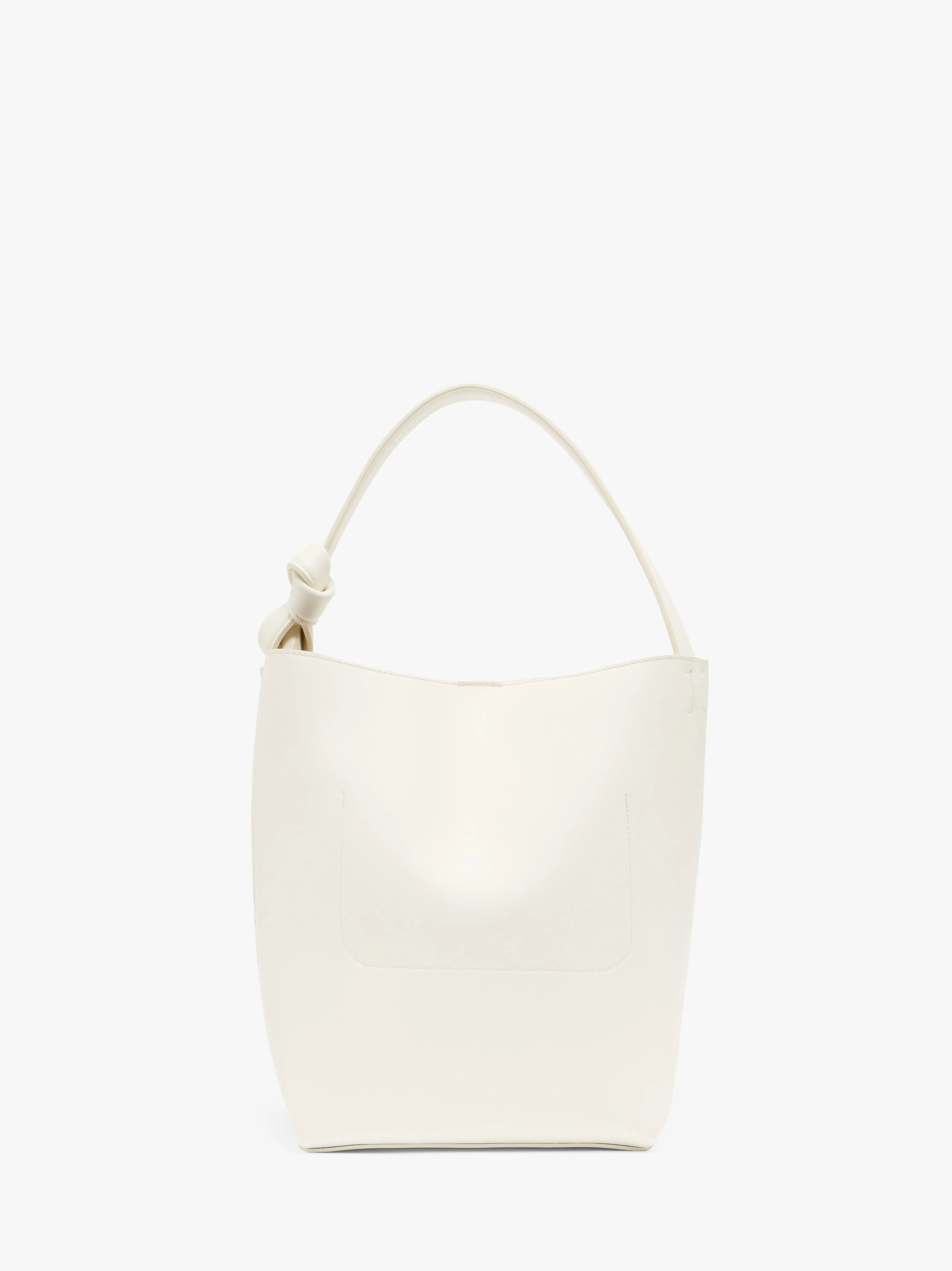 JWA CORNER BUCKET - LEATHER TOP HANDLE BAG
