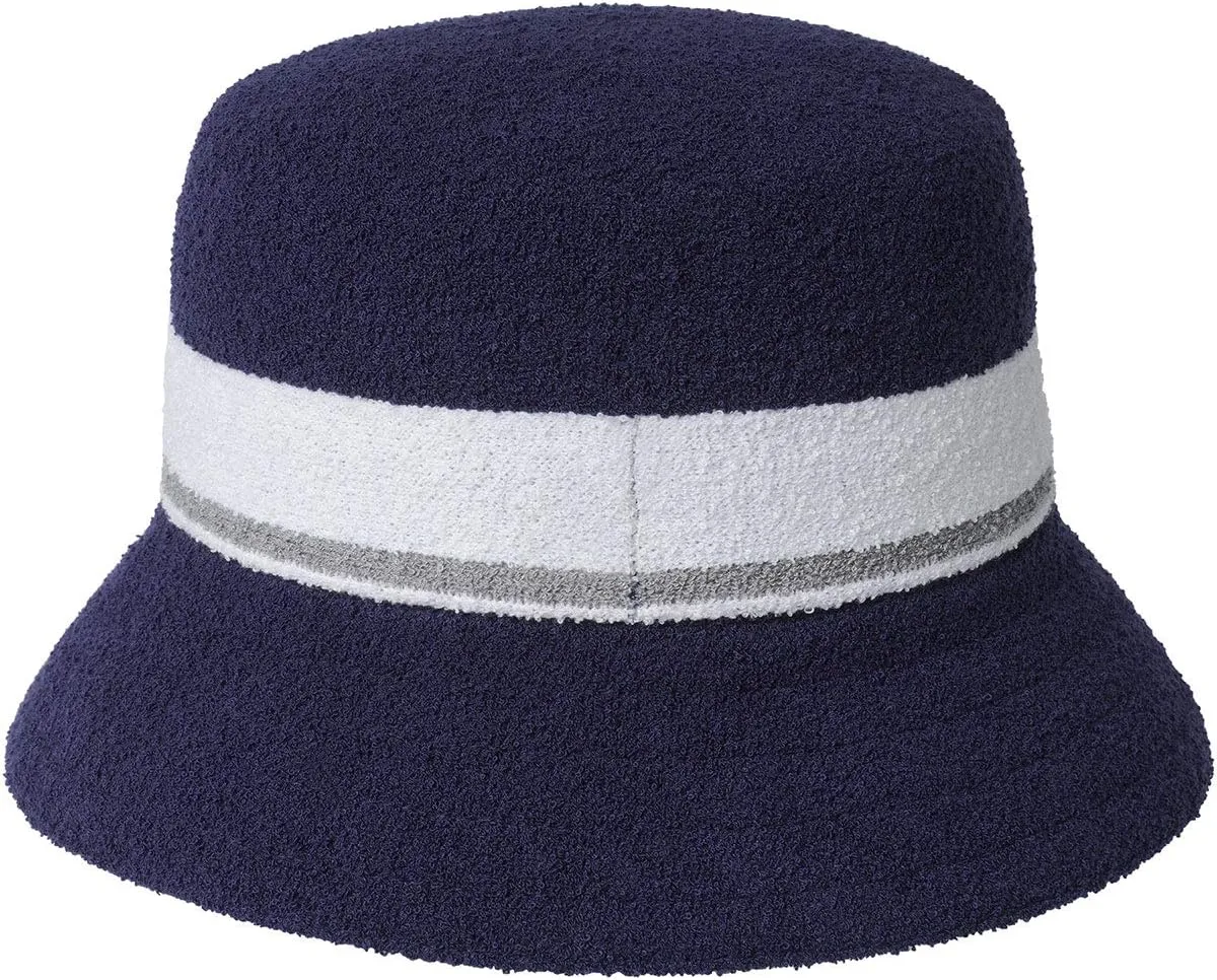Kangol Bermuda Stripe Bucket - Electric Pink/M Bucket Hat