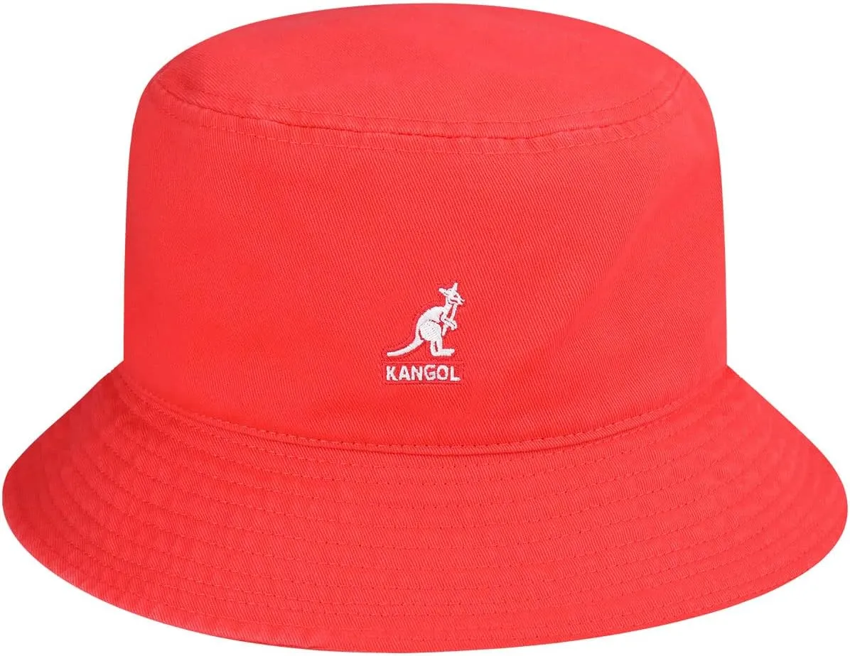 Kangol Washed Bucket Hat - Marine Teal/XL