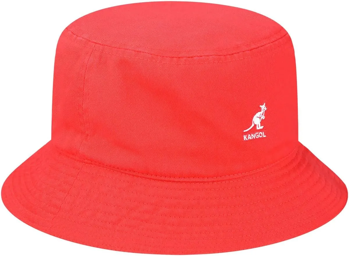 Kangol Washed Bucket Hat - Marine Teal/XL