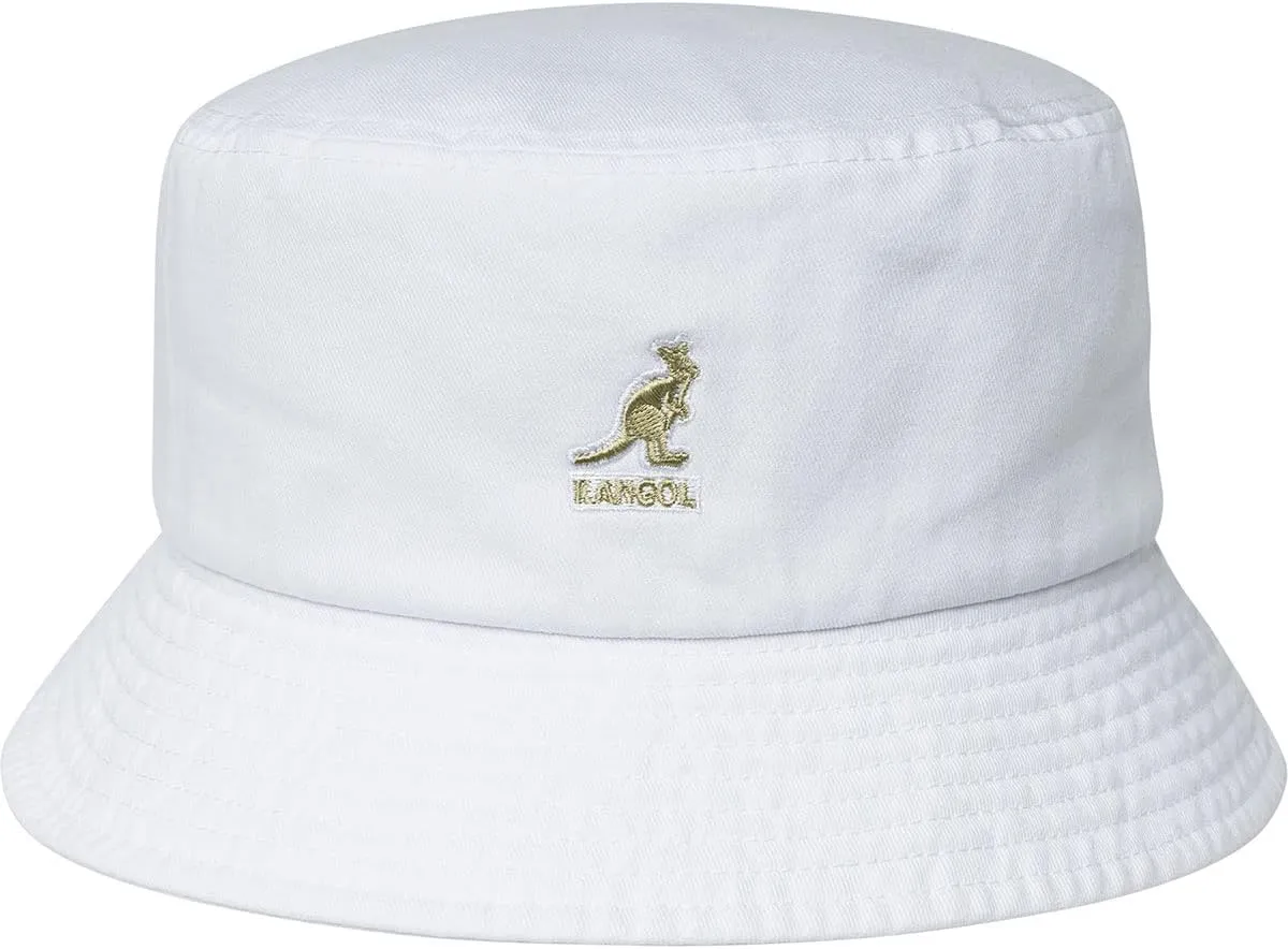 Kangol Washed Bucket Hat - Marine Teal/XL